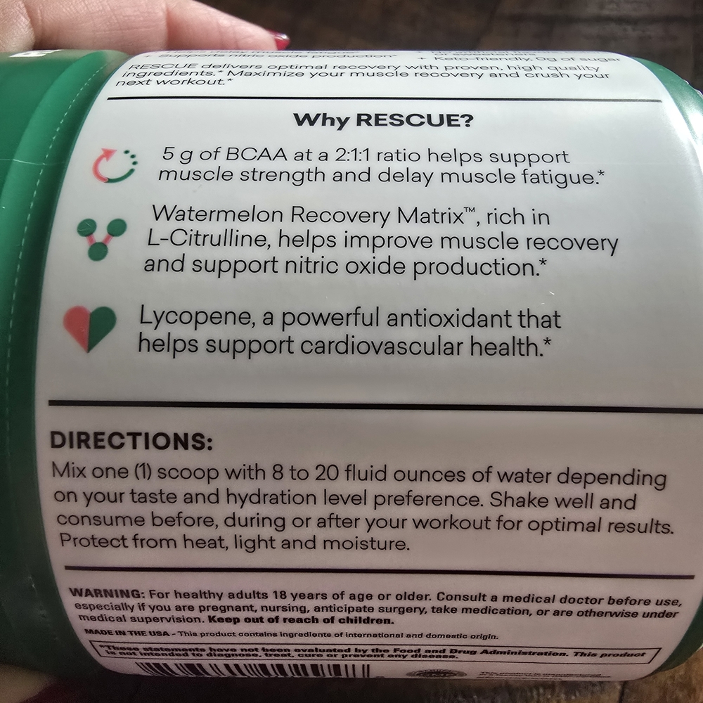 Green Watermelon Recovery Matrix - Picture 3 of 4